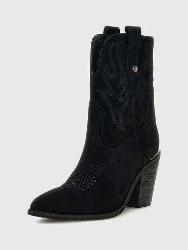 SALEEM suede heeled boots SALEEM - 3
