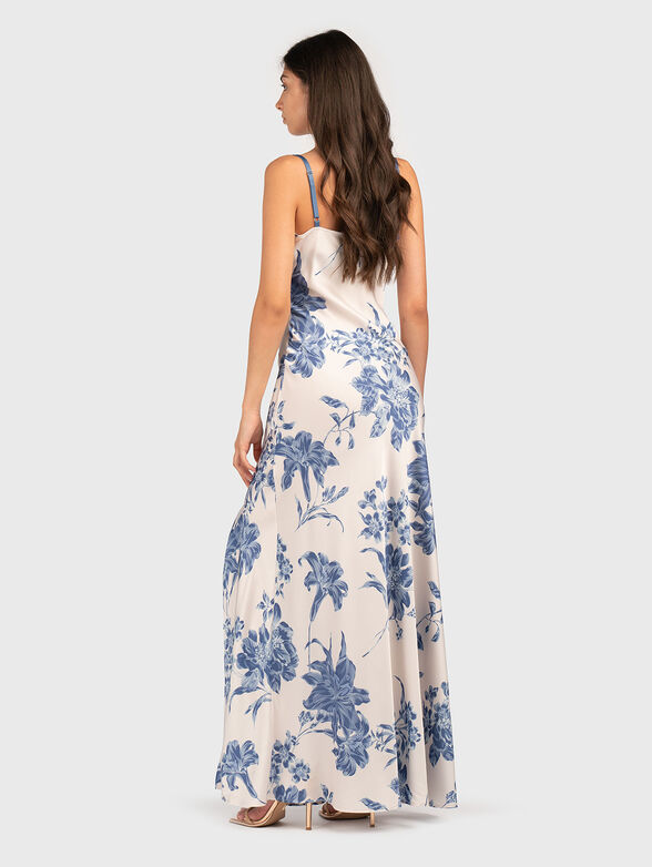 Maxi dress with floral print - 2