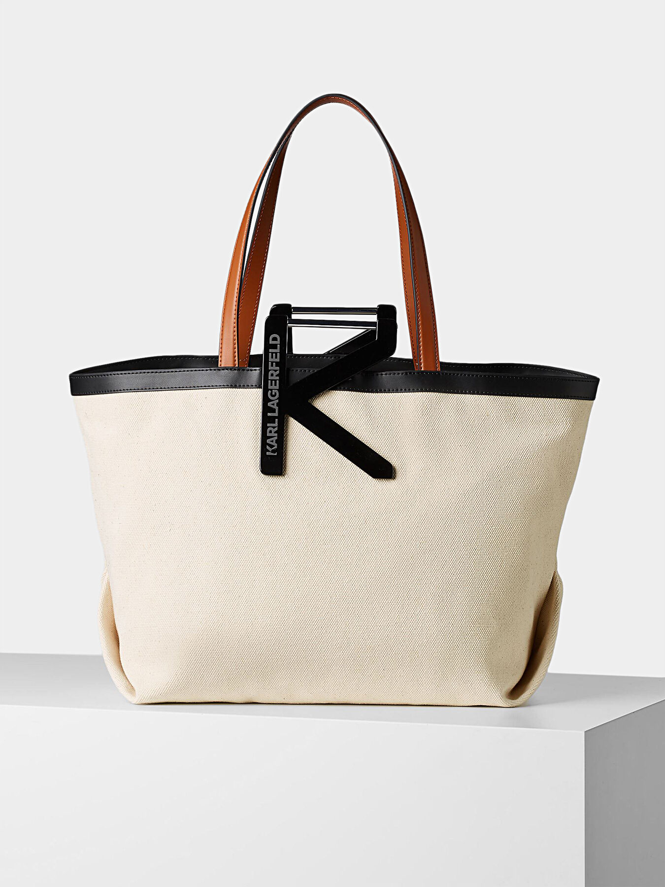 K KARL canvas tote bag brand Karl Lagerfeld Globalbrandsstore en