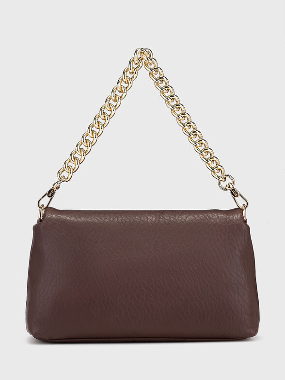 Black crossbody bag with logo detail - 3