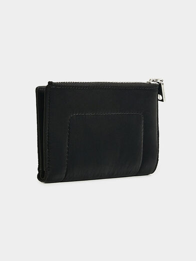 EMMA black wallet with zip - 2