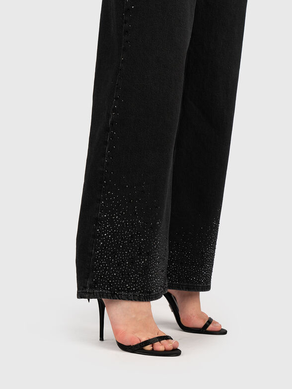 Jeans with rhinestones - 5