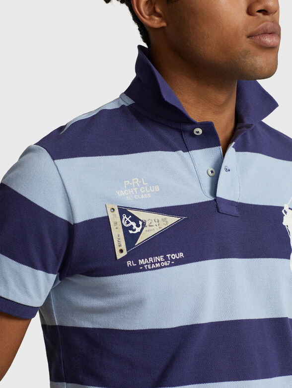 Embroidered-details Polo Shirt  - 3