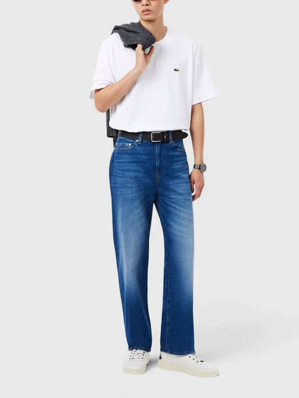 Cotton-blend T-shirt - 2