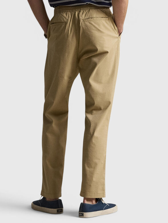 Cotton-blend trousers  - 2