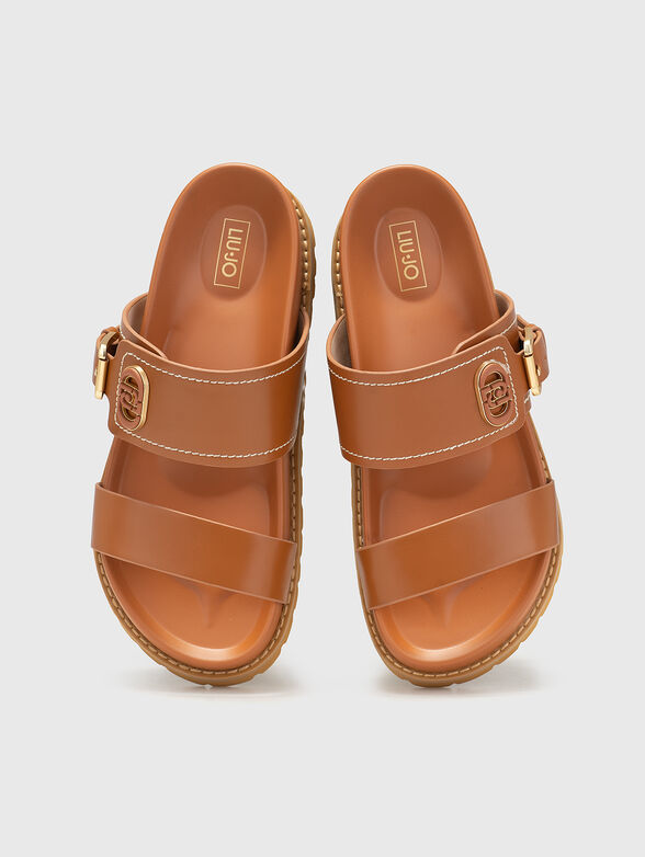 LIVIA 02 leather sandals - 6
