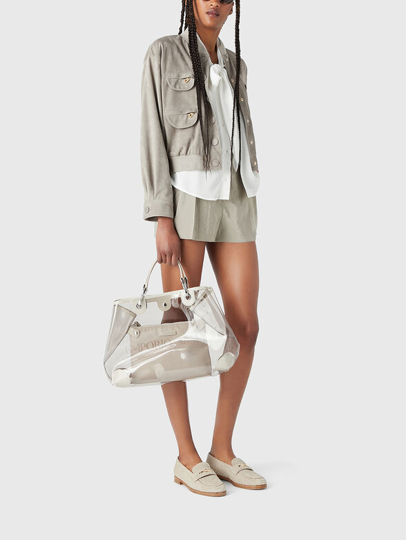 Silk blend shorts  - 2