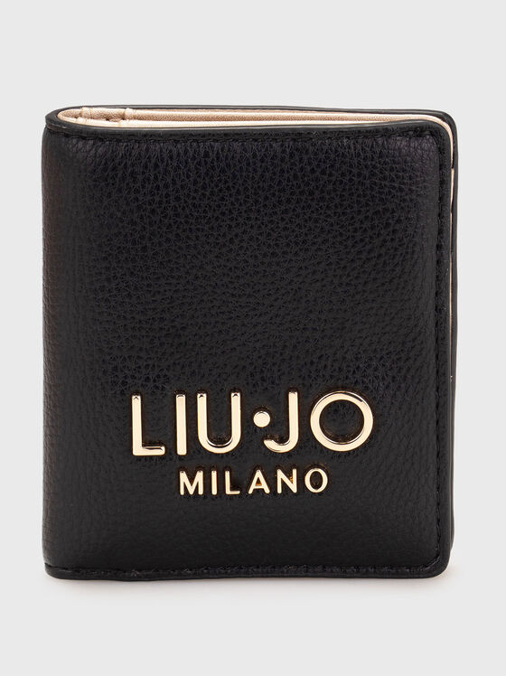 Картодържател с цип и лого детайл - 1