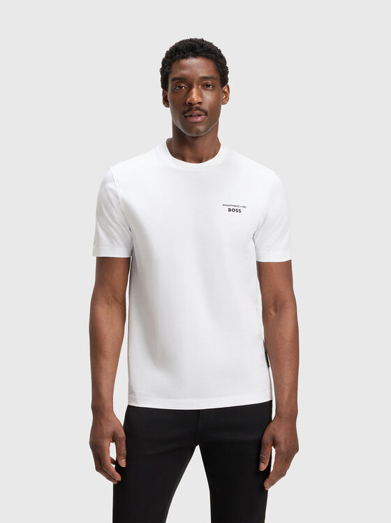 PORSCHE X BOSS cotton T-shirt with accent back - 1