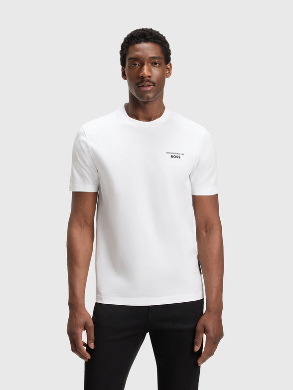 PORSCHE X BOSS cotton T-shirt with accent back - 1
