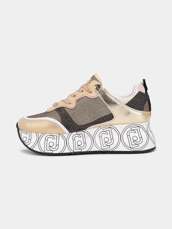 WONDER Platform sneakers with logo print - 5