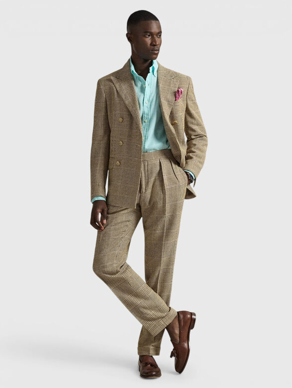 Long-sleeved linen shirt - 2