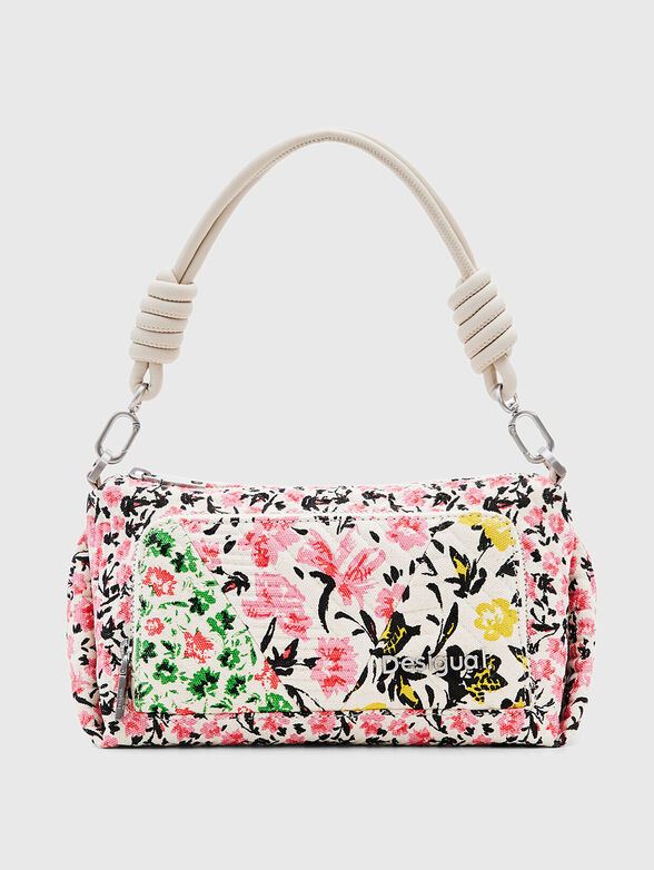 Crossbody bag with floral print - 4