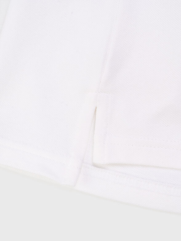 Embroidered logo polo shirt  - 4