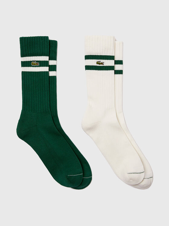 Set of two pairs of cotton socks - 1