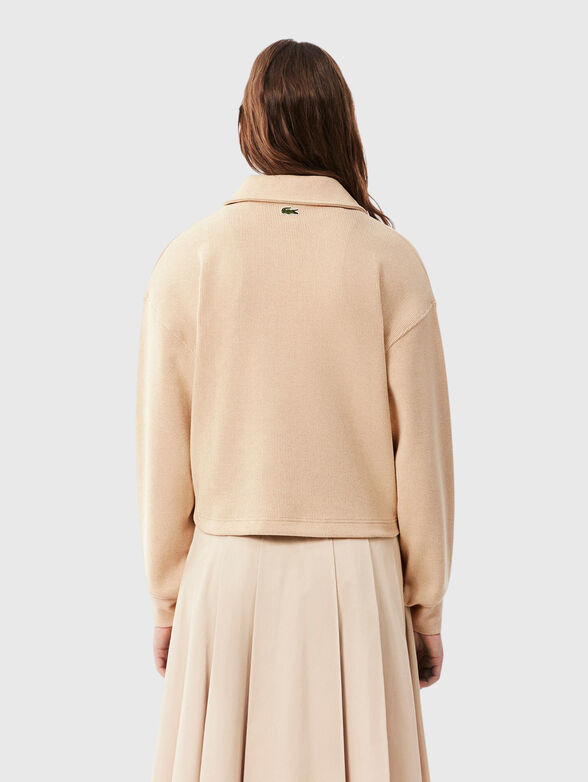 Beige sweatshirt - 3