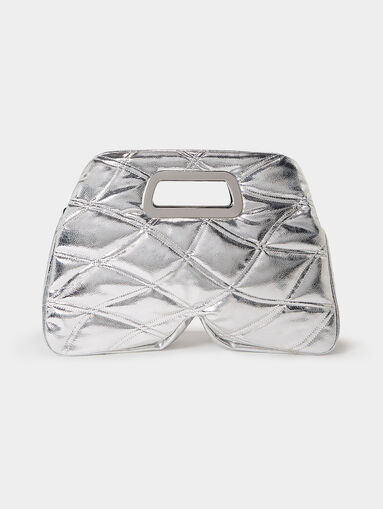 K/KLOUD silver bag with quilted effect - 3