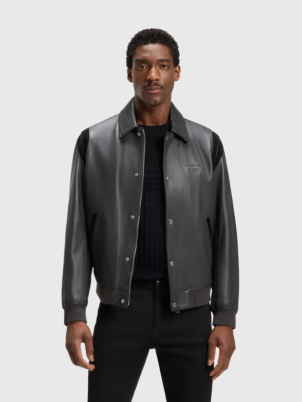 PORSCHE x BOSS leather jacket - 1