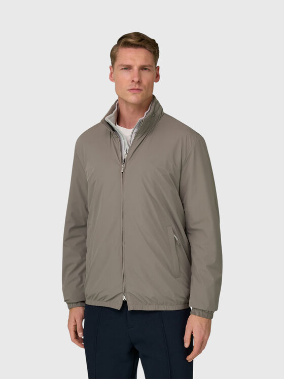 Бомбър яке с двоен цип  - 1