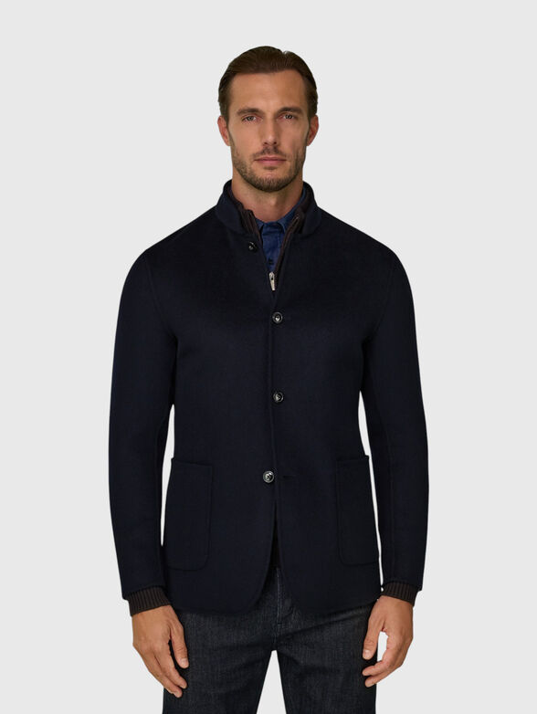 KYOTO Dark blue wool blazer - 1