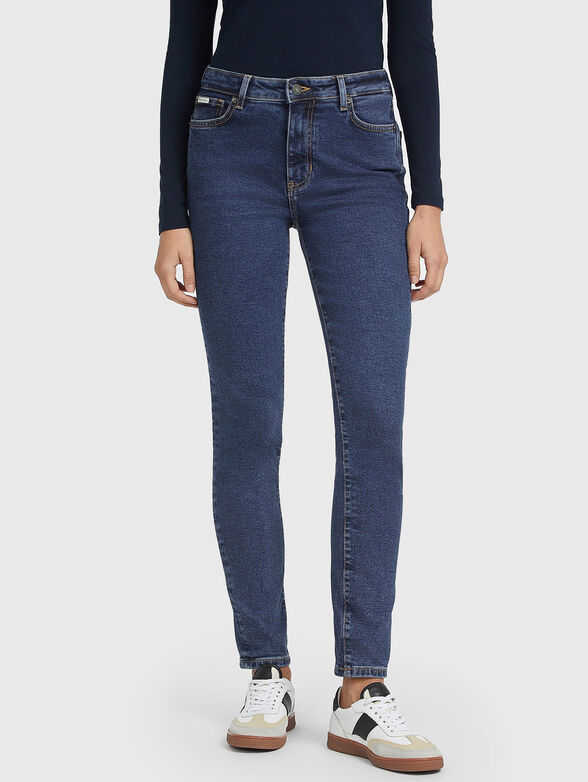 Skinny jeans with high waist  - 1