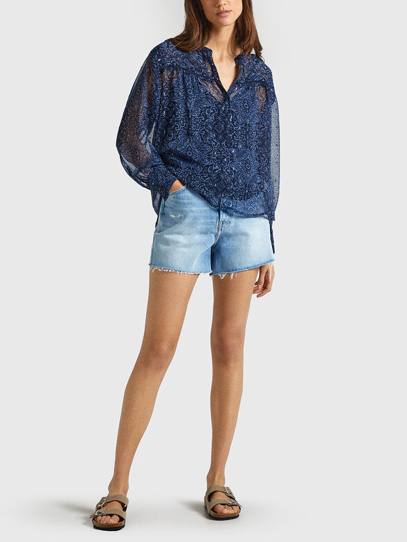CLEMENTINE chiffon blouse - 1