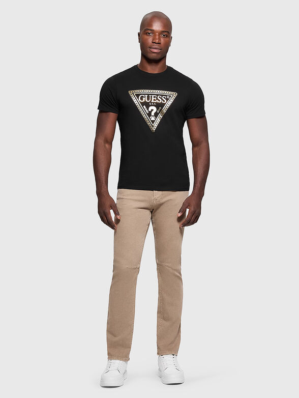 Cotton T-shirt with logo - 2