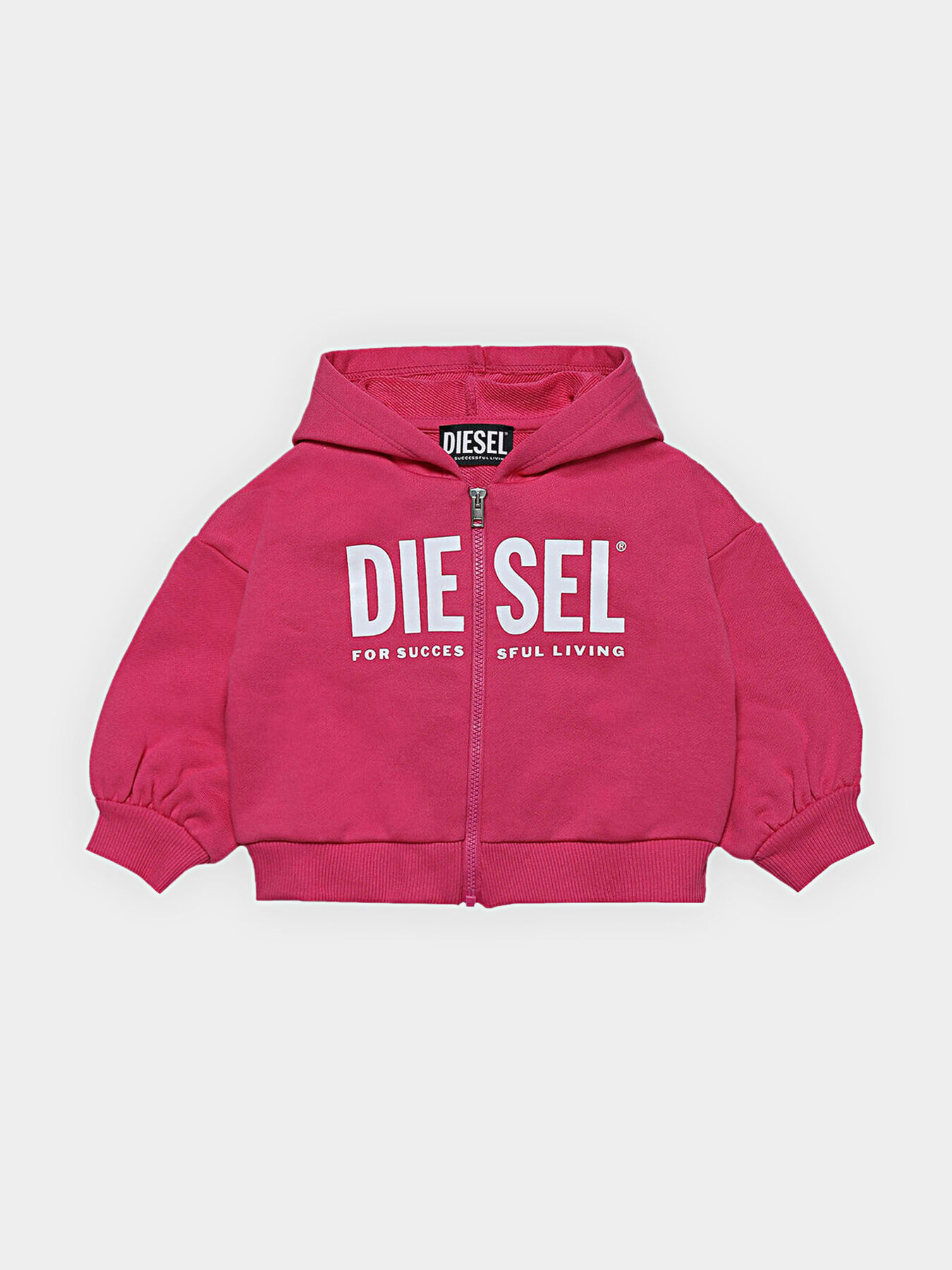 SKRELLYB cotton sweatshirt in bright blue color brand DIESEL Globalbrandsstore en