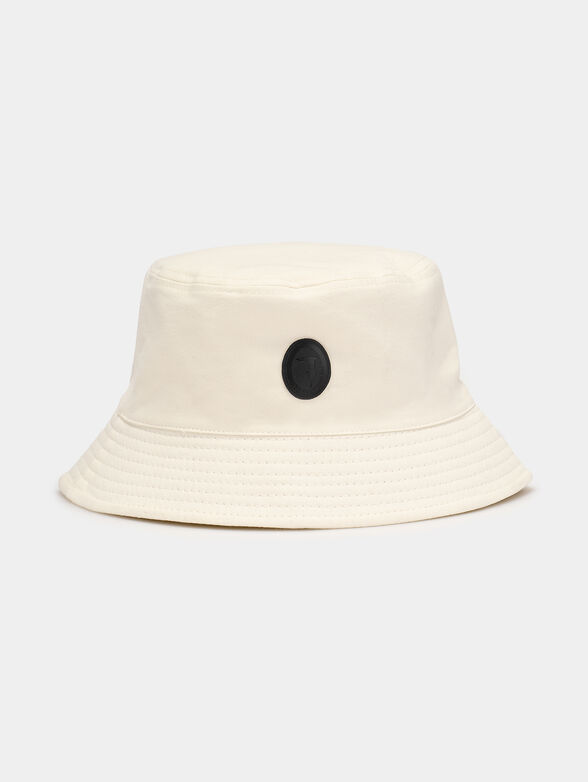 Bucket hat with logo patch - 1