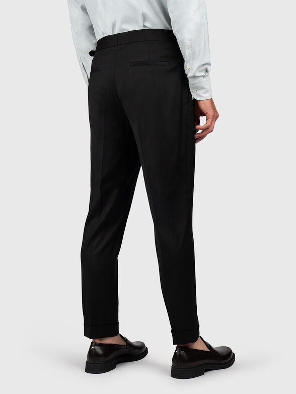 Black slim trousers - 2