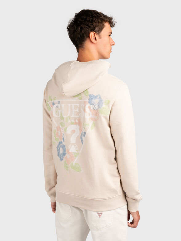 Sweatshirt with accent print on the back  - 2