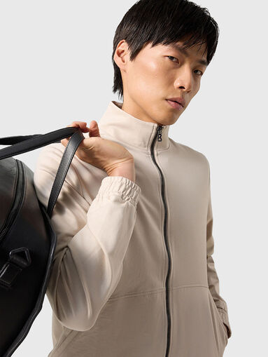RUPERT cotton jacket with a double-zip  - 5