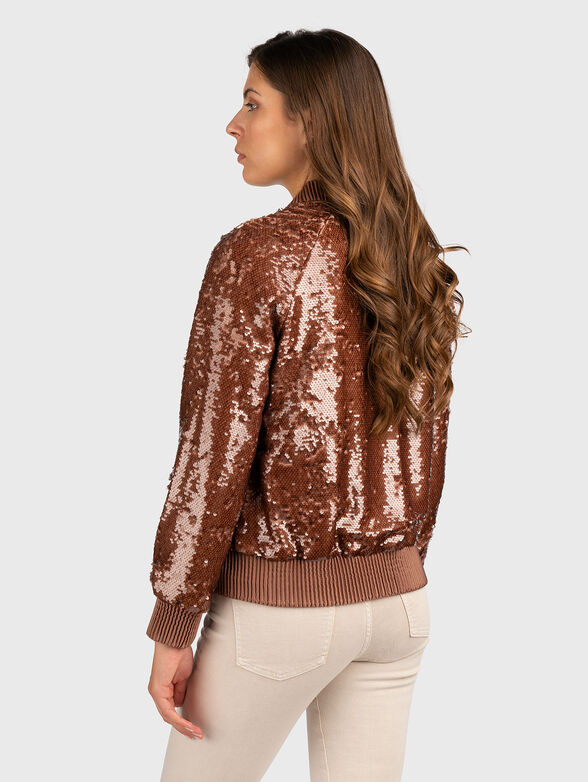 ANTONIA black jacket with sequins - 3