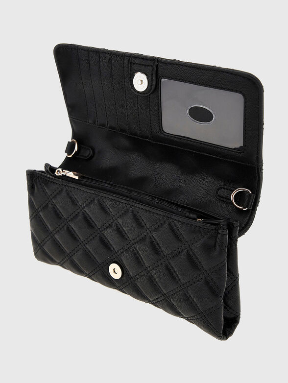 GIULLY quilted effect clutch - 4