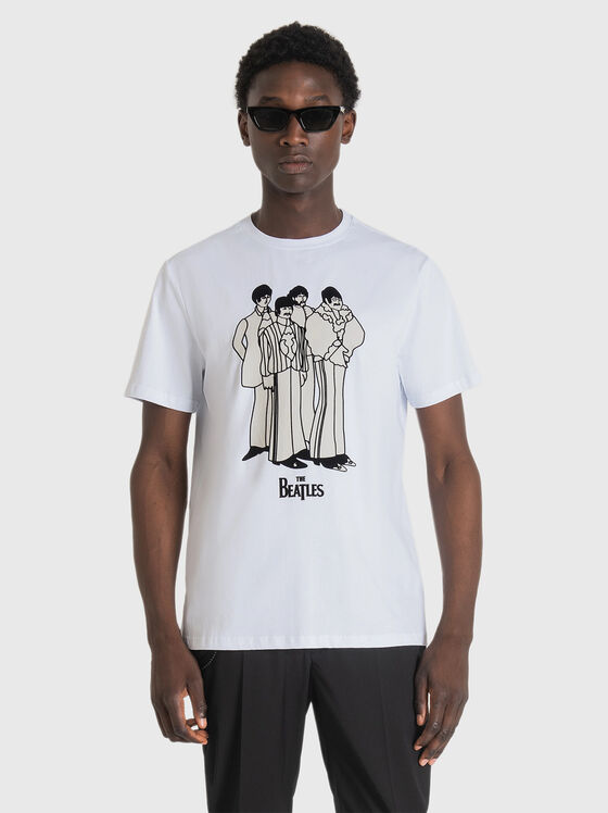 Тениска с принт на "The Beatles" - 1