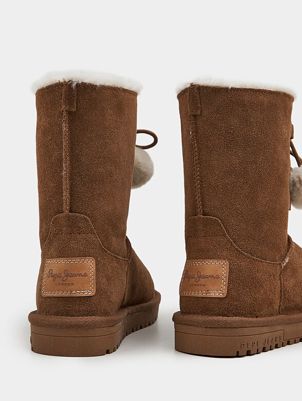 DISS GIRL TASSEL suede boots - 3