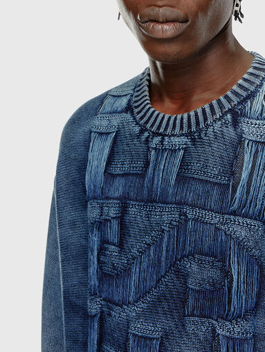 K-ROTTISSIMO sweater with logo accent - 4