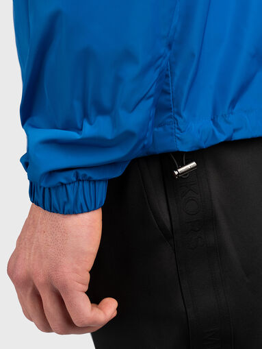 Windbreaker jacket with logo detail - 5