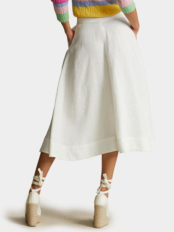 Linen skirt - 4