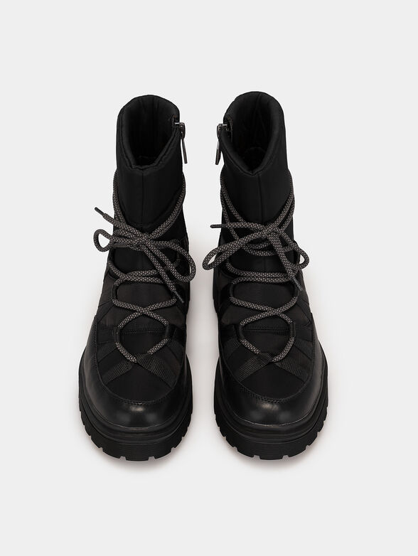 SYRIUS ankle boots with laces and zip - 6