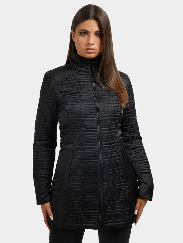MARINE padded jacket with quilted effect - 1
