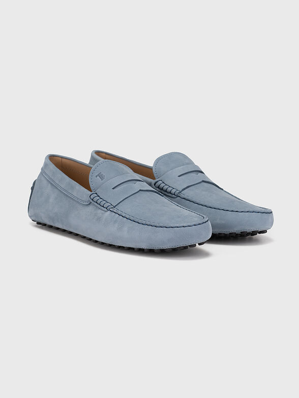 NUOVO blue loafers - 2