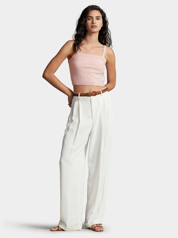 Pink cashmere top - 2