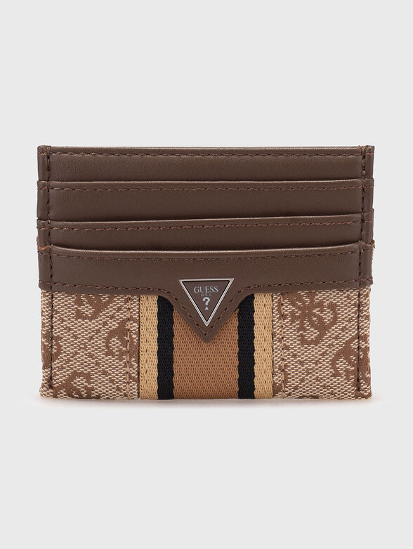 MADRID card holder with monogram - 1