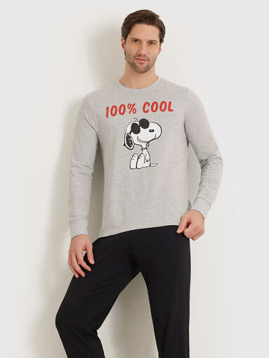 SNOOPY LOVE two-piece pyjamas - 4