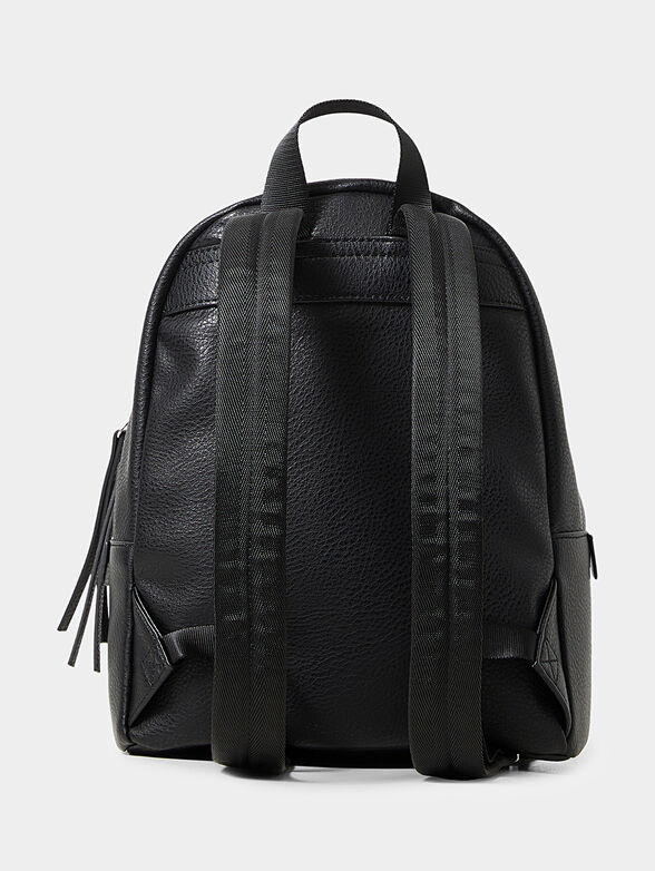 Black backpack with logo - 2