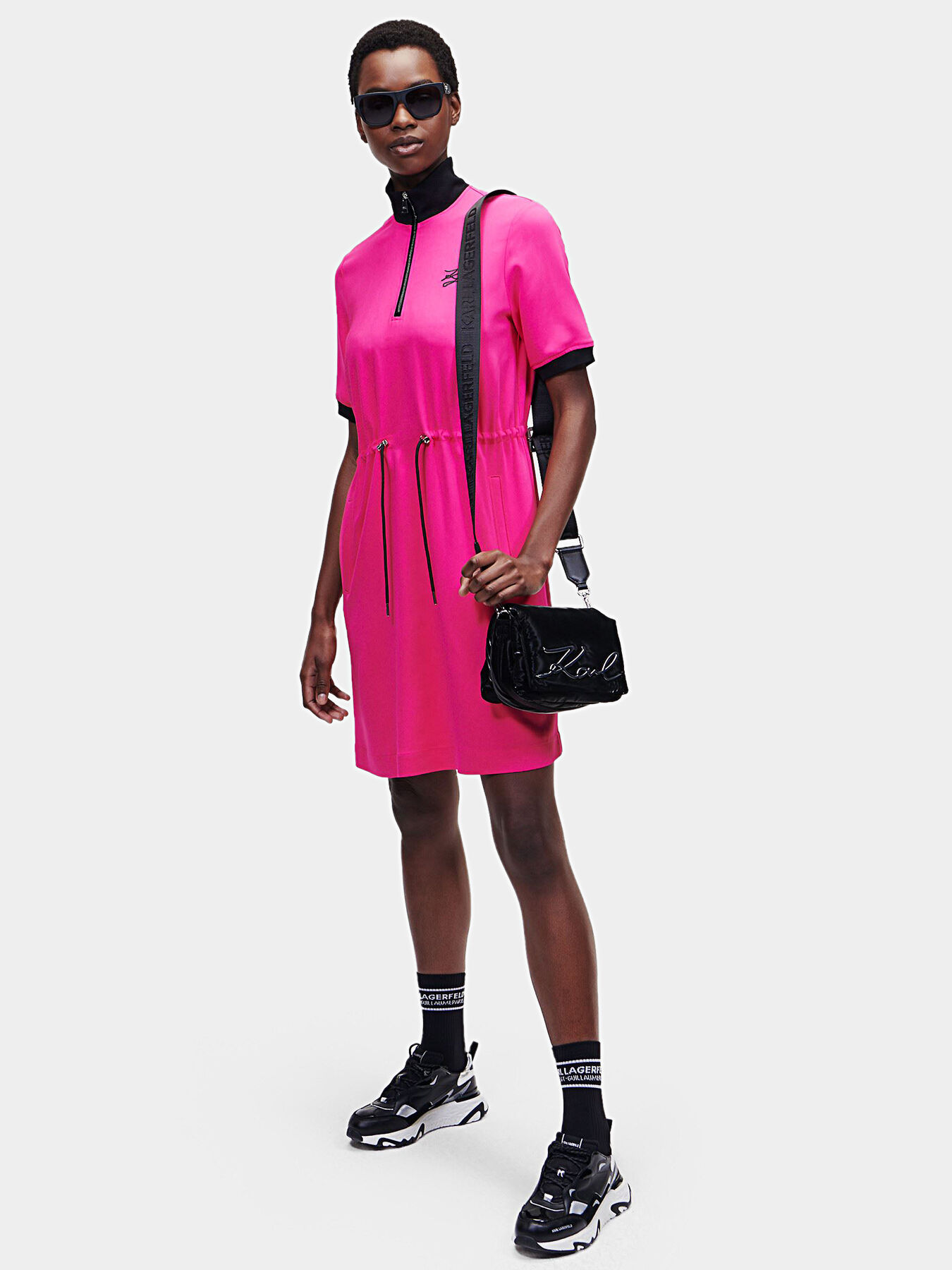 High-neck dress brand Karl Lagerfeld — Globalbrandsstore.com/en