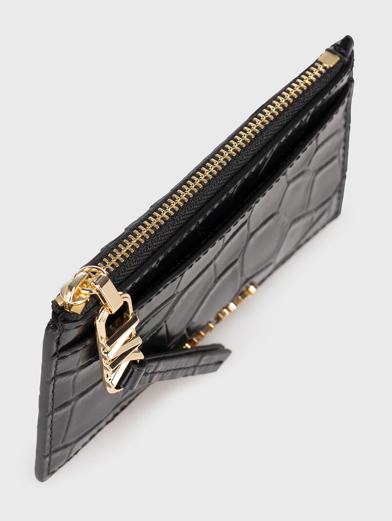 Cardholder with croc-effect - 3