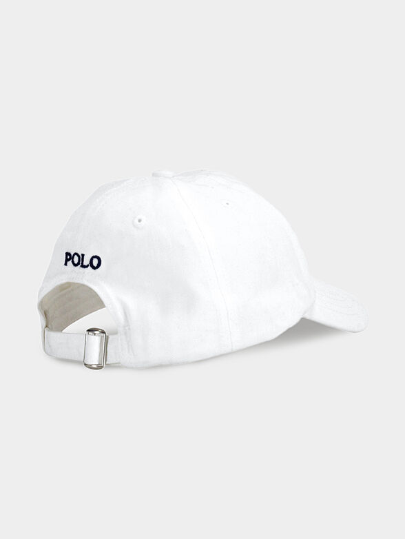 White cap with logo - 2