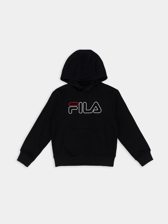 LEO hooded sweatshirt with contrasting logo - 1
